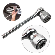 

Universal Sleeve Adaptive Wrench, All-Fitting Multi Drill Attachment Universal Socket,3/8 Inch Drive Wrench Repair Tools