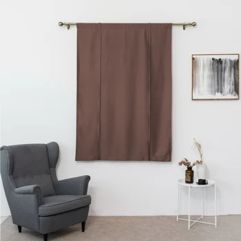 

Curtain High Precision Double-sided Matte High Shading Solid Color Roman Short Curtains New