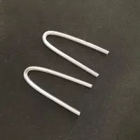 100PCS ForSound Made Preformed BTE Hearing Aid Earmold Tubing Bent Tubing PVC tube tubes Choose from 3.6mm 3.3mm 3.1mm OD 2