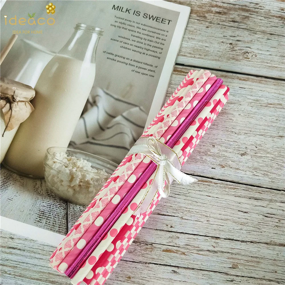 paper straws party wedding119