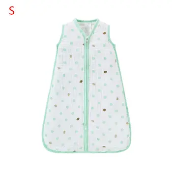 

Soft Breathable Cotton Sleepsack Wearable Baby Wrap Blanket Kids Sleeveless Vest K1KC