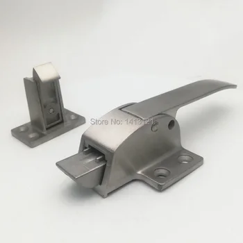 

Freezer handle oven door hinge Cold storage Industrial door lock latch hardware Seafood Steam Cabinet pull part plant