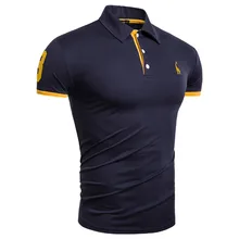 Прямая поставка, 17 цветов, брендовые качественные хлопковые футболки, мужские однотонные облегающие лоскутные Футболки с вышивкой, мужские футболки, американские S-3XL