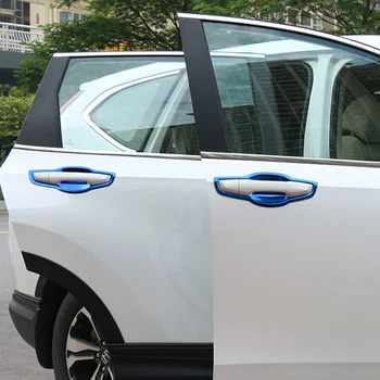 

Car Accessories For Honda CR-V CRV 2017 2018 2019 2020 Car Door Handle bowl Trim Strips Sticker Door handle patch carstyling