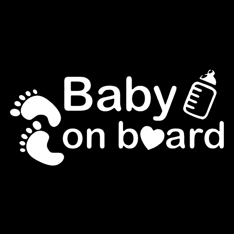 16*7 2 см BABY ON BOARD Декор наклейки веселый автомобиль окно бампер Новинка дрейф JDM