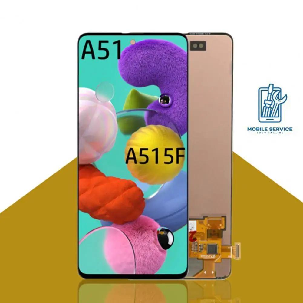

Original Screen Digitizer Replacement for Samsung Galaxy A51/A515/A515FN/DS/A515F Tempered Glass Mobile Phone Screen Digitizer