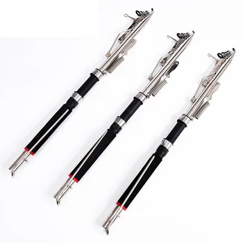 

2.4m Automatic Fishing Rod Sensitive Telescopic Pole Sea Ice Glass Fiber Carp Fishing Tool BHD2