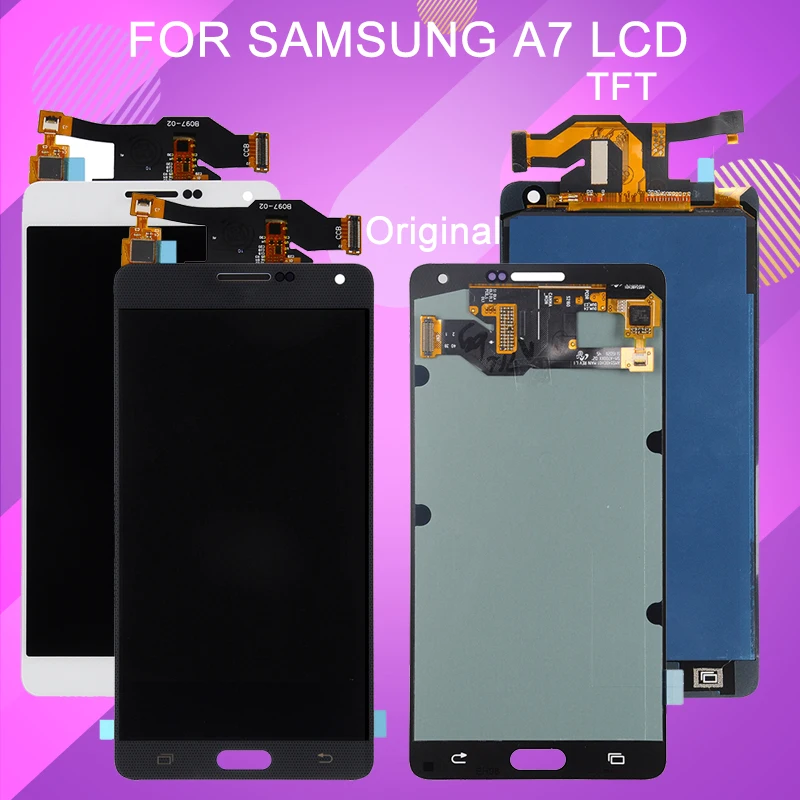 Catteny Super Amoled A700 экран для Samsung Galaxy A7 2015 ЖК-дисплей с сенсорным дигитайзером в сборе