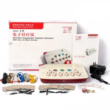 CFDA, 6 выходных каналов, массажер, машина для здоровья, многофункциональная, расслабляющая, акупунктурная Стимуляция тела, массаж ног 110-240 В