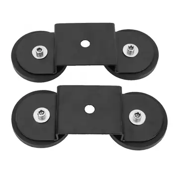 

2pcs Blcak Universal Magnetic Light Bar Mounting Bracket Base Holder Sucker for Car SUV Accessories
