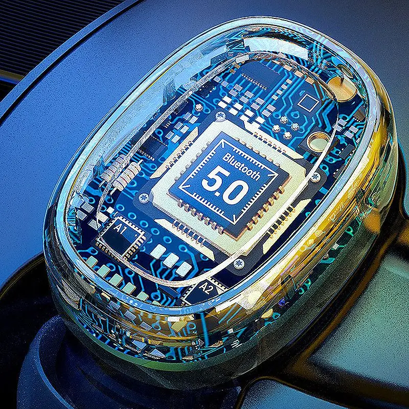 TWS Bluetooth Wireless Earbuds HiFi Stereo Waterproof Headphones Sports Music Earphones Game 4H Playtime