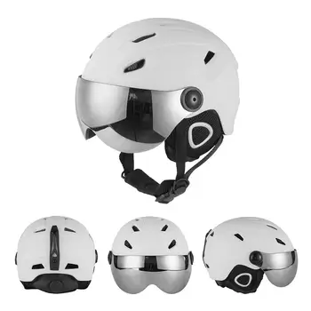 

Ski Helmet Goggles Snow Helmet Visor Snowboard Safety Helmet Mask Skiing Accessories For Men Women Ski Snowboard Helmet
