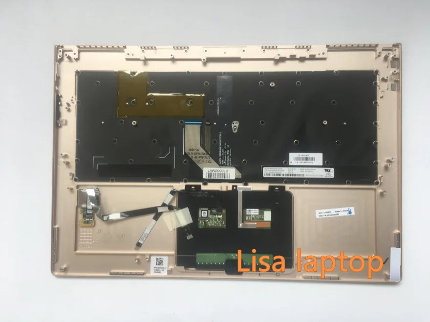 Для lenovo yoga 910-13ikb yoga 5 Pro оболочка клавиатура абсолютно новая золотая с отпечатком пальца японская