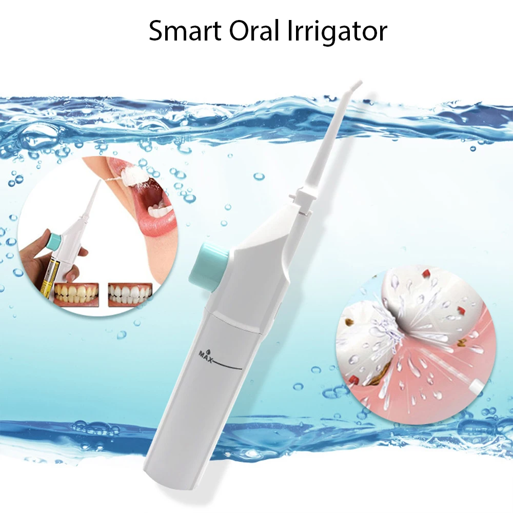 

1pc Teeth Household Oral Portable Washing Machine Flushing Device Cordless Water Flosser Portable Dental Cleaner