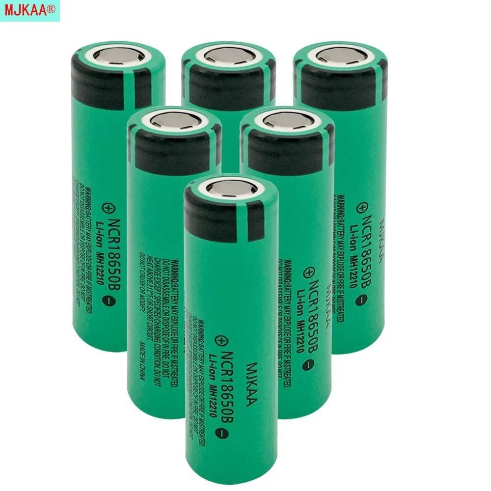 10 шт./лот NCR 18650 3400mah Оригинальная Аккумуляторная Батарея 3,7 V NCR18650B литий-ионная аккумуляторная батарея