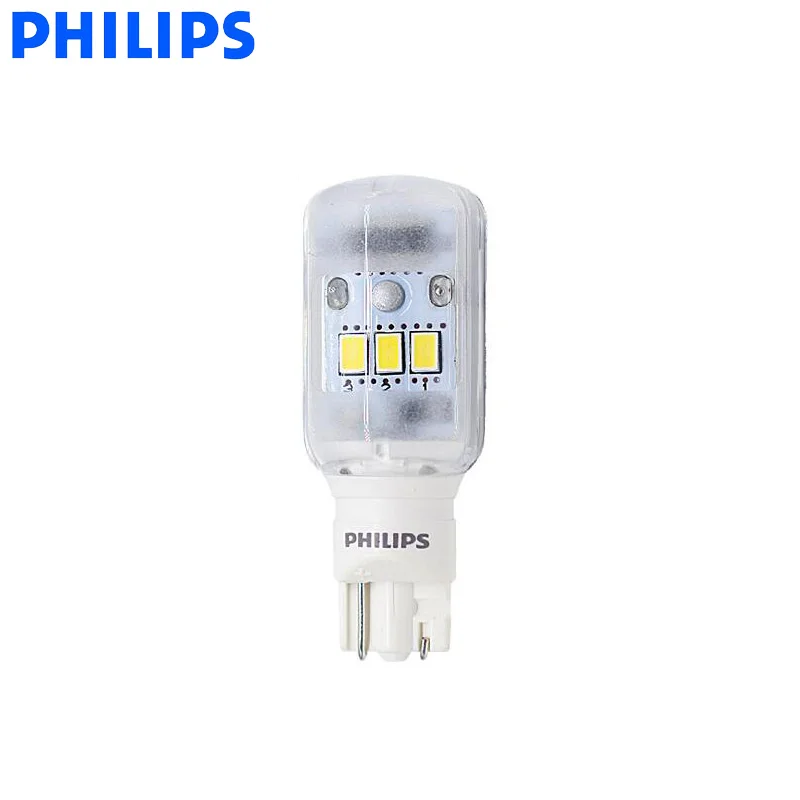 Philips светодиодный 921 T16 T15 W16W 11067ULW Ultinon светодиодный 6000K холодный синий белый указатель поворота обратный светильник индикаторы лампа стоп-светильник, 1X