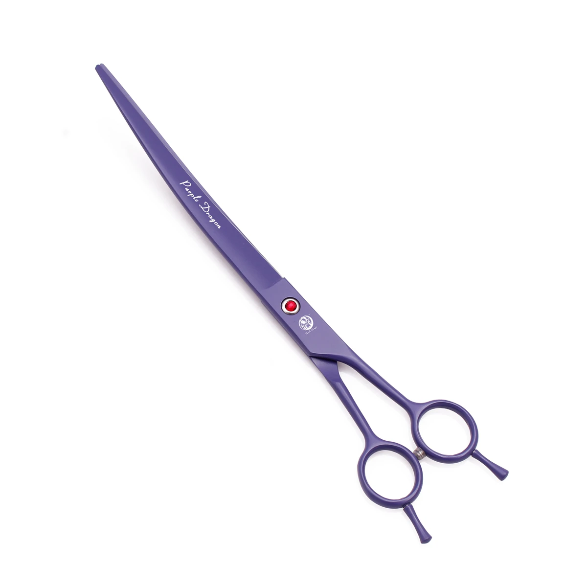 Изогнутые Ножницы для питомцев пурпурный дракон 9 дюймов японские стальные