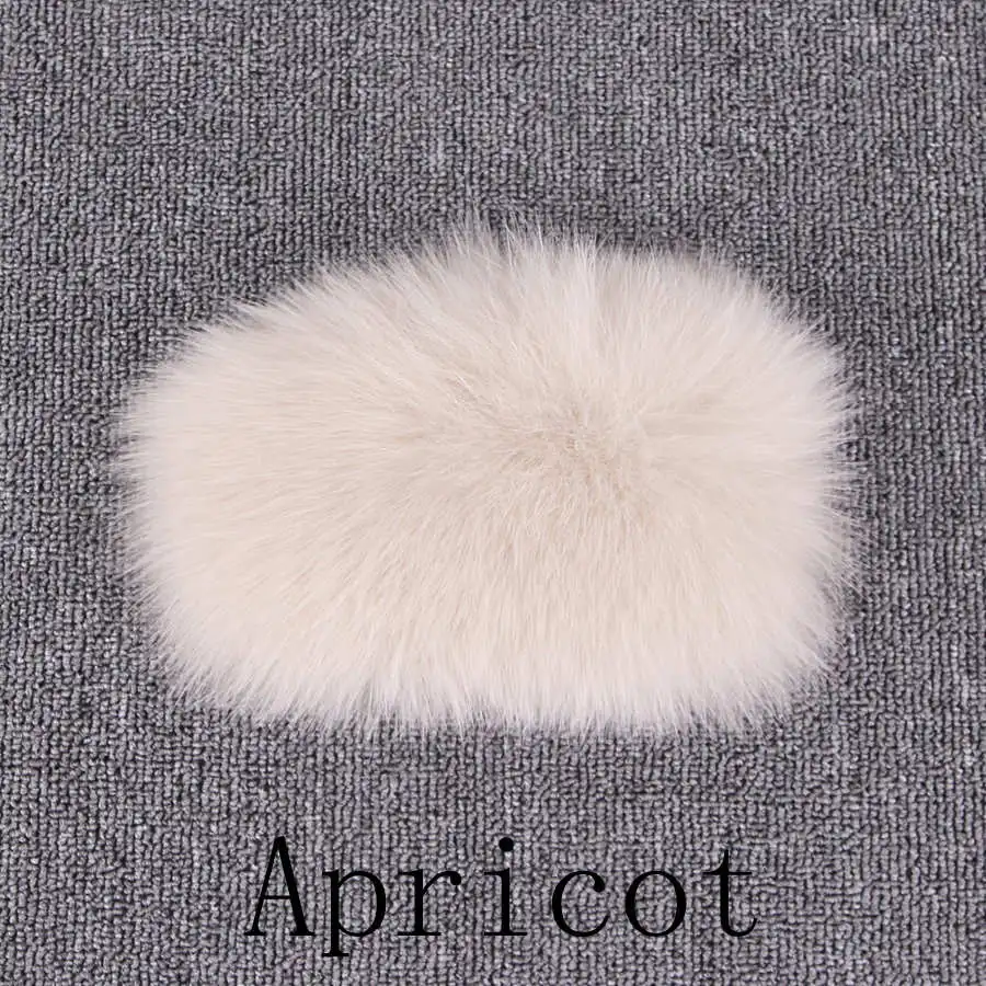 apricot Короткая шуба из натурального Лисьего меха QC1808 большое пальто из настоящего меха лисы меховой женский жилет Длинный Меховой жилет пушистый Толстый жилет из натуральной кожи - Цвет: apricot