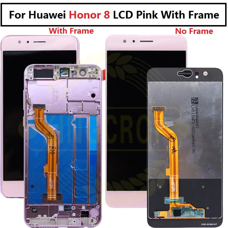 Для Huawei Honor 8 Lite ЖК дисплей сенсорный экран дигитайзер Honor8 для с корпусом FRD L19 L09