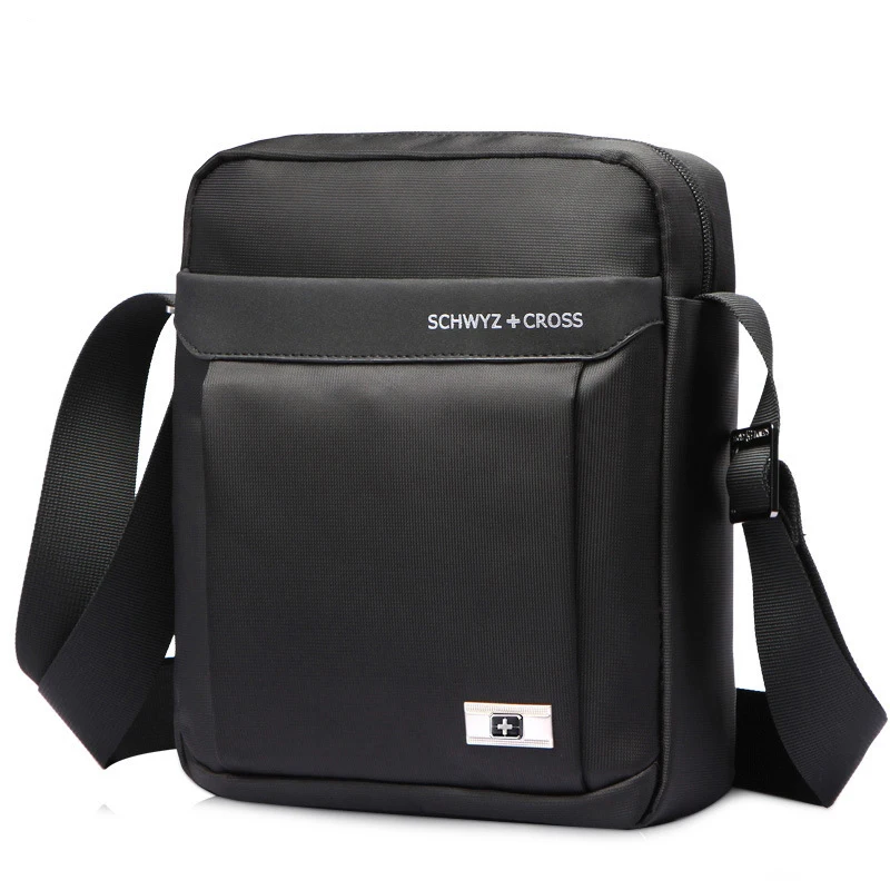 Мужская водонепроницаемая сумка-мессенджер bolso hombre bandolera черная оксфордская