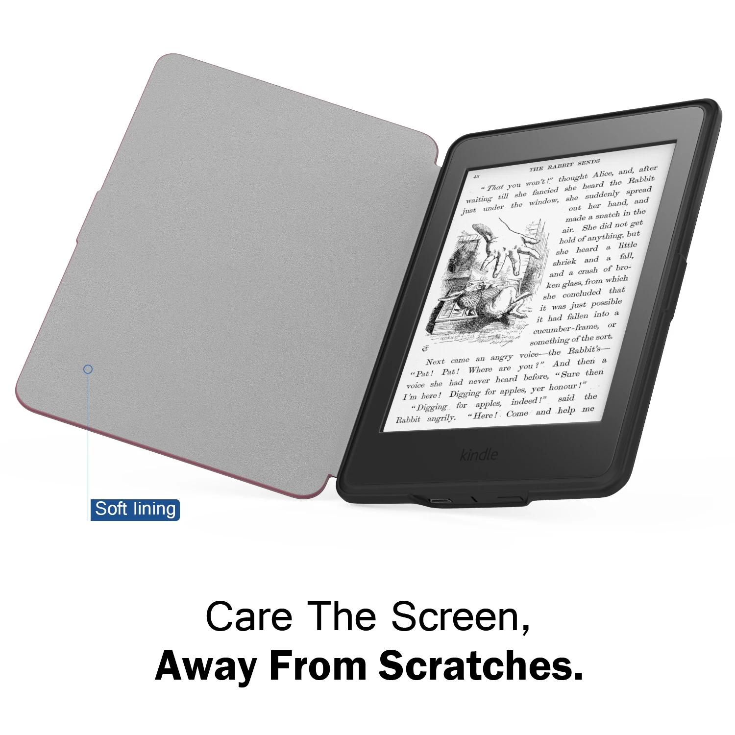 Moko Case para Kindle Paperwhite Capa de Couro pu Premium com Auto Wake e Dormir 11ª Geração2023 - Imagem 2