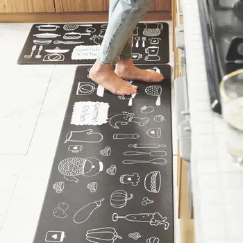 

Multi Size Soft Waterproofing Skid Resistant Kitchen Mat Floor Mat Anti-Fatigue Mattress Decoration Dining Room Bedroom Home