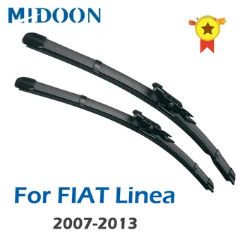 

MIDOON Wiper Blades for FIAT Linea Fit Pinch Tab Arms 2007 2008 2009 2010 2011 2012 2013