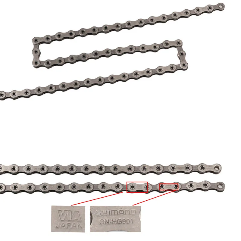Shimano xtr da hg901/hg9000 горный велосипед/bicicleta de estrada 11-velocidade универсальная цепь переключения 116