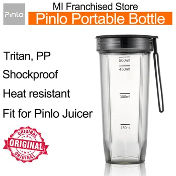 

Xiaomi Pinlo 500ML bottle portable cup durable Drinking Thicken Tritan Heat-Resistant Bottles For running camping outdoor ride