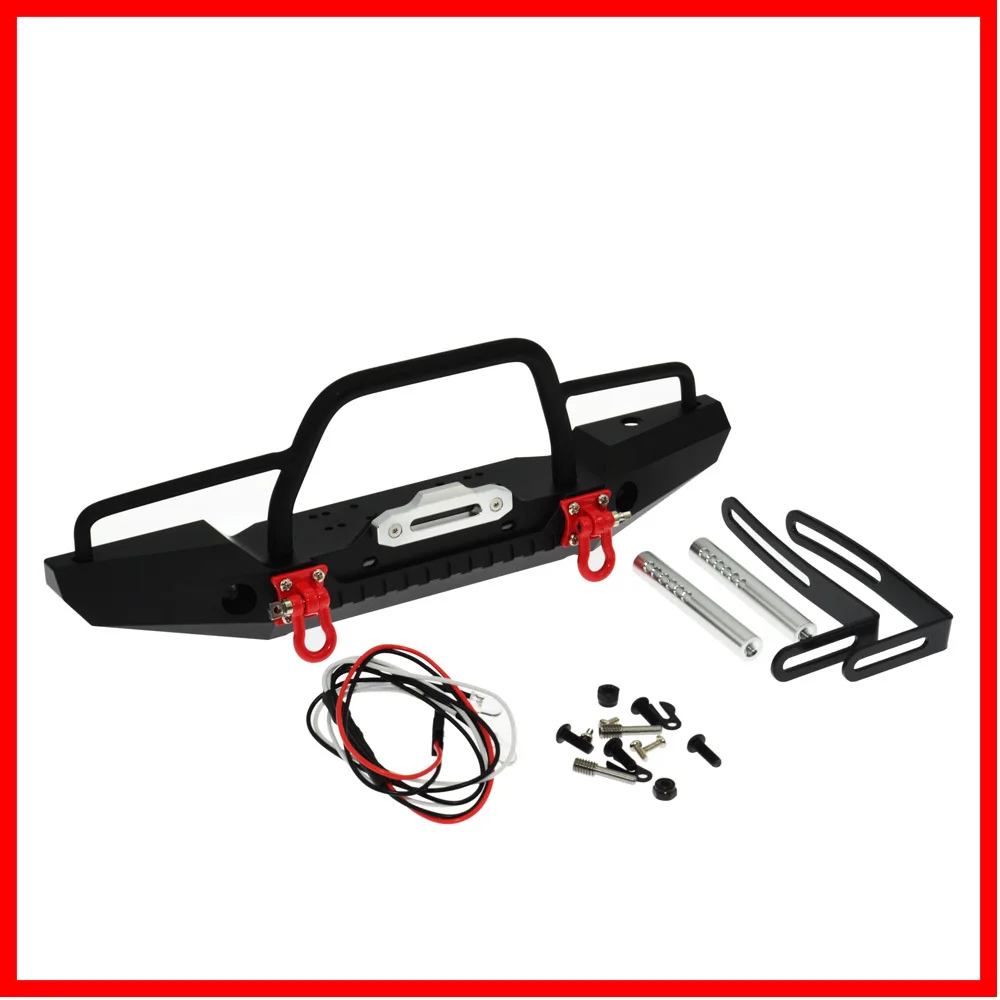 RC Racing car Accessories Metal Front Bumper for 1/10 Redcat Racing GEN8 Scout II 1/10 Upgrades Part