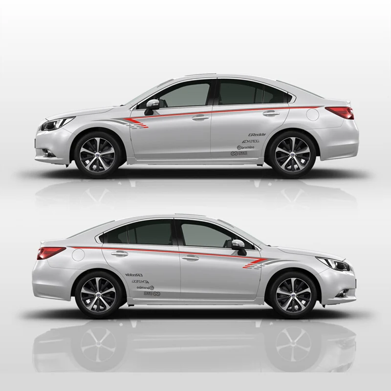 Стайлинга автомобилей спортивный автомобиль стикер для Subaru Legacy зрение Mark Levinson тела спортивные наклейки на авто наклейки
