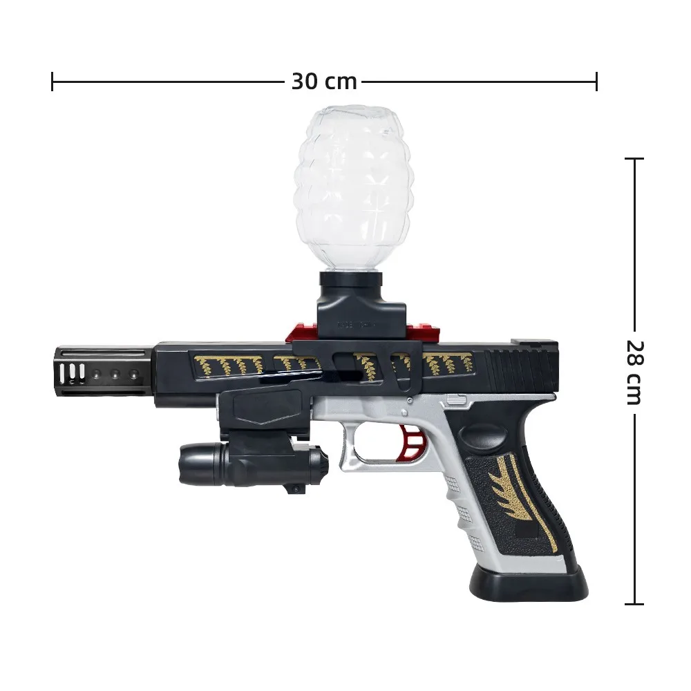 Electric Burst Water Bullet Toy Gun Plastic Airsoft Water Gel Ball Pistol Boys Outdoor Game Shooting Toys Best Gifts for Kids (11)
