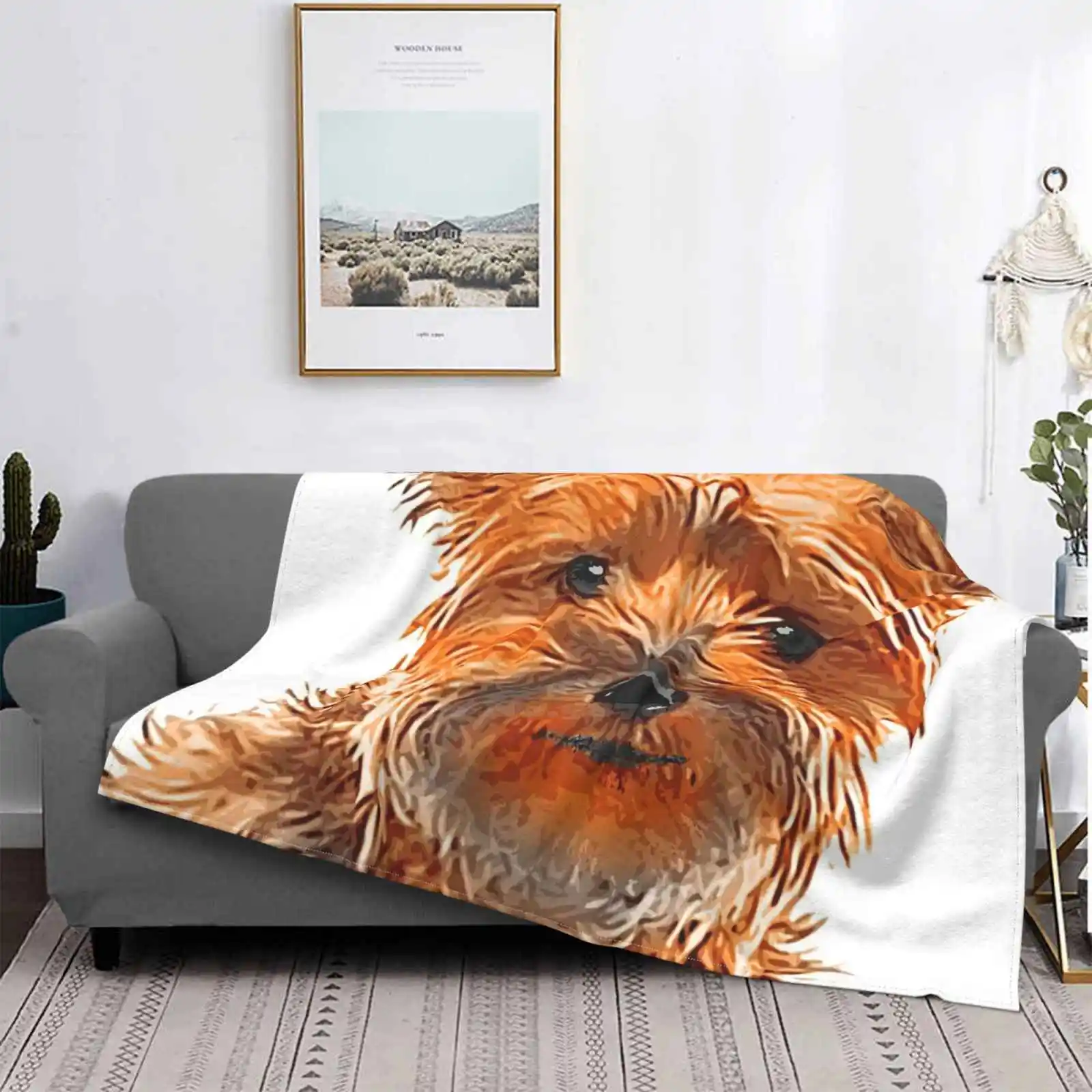 Yorkshire Per La Casa Divano Letto Campeggio Auto Aereo Viaggio Coperta Portatile Yorkshire Terrier Yorkshire Terrier Pet Energy Feisty