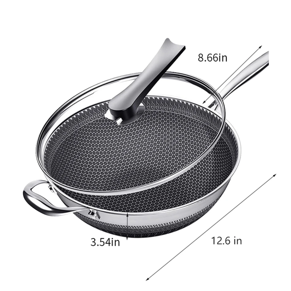 32cm with Pot lid-A