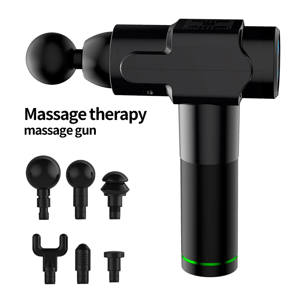 

Massage Gun Cordless Rechargeable Muscle Stimulator Deep Tissue Massager Device Body Relaxation Slimming Shaping Pain Relief