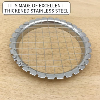 

Stainless Steel Egg Slicer Cutter Cut Egg Device Grid for Vegetables Salads Potato Mushroom Tools Chopper for Kitchen Chopper