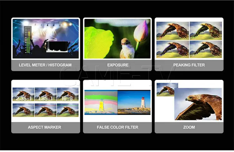 CAME-TV A11 Full HD разрешение 10," 4 K HDMI 3G-SDI монитор камеры