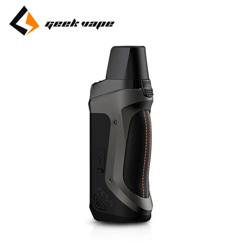 Gunmetal Geekvape Aegis Boost Vape Pod Mod комплект 3,7 мл распылитель MTL DTL Емкость бака 1500 мАч батарея электронные сигареты - Цвет: Gunmetal
