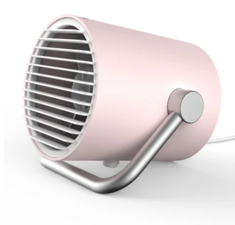 pink Мини USB Охлаждающий бесшумный вентилятор r20 цветочный горшок модель Настольный портативный вентилятор для летней библиотеки - Цвет: pink