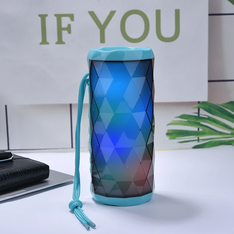 Портативная Bluetooth-Колонка 1200 мАч беспроводная уличная колонка радио сабвуфер
