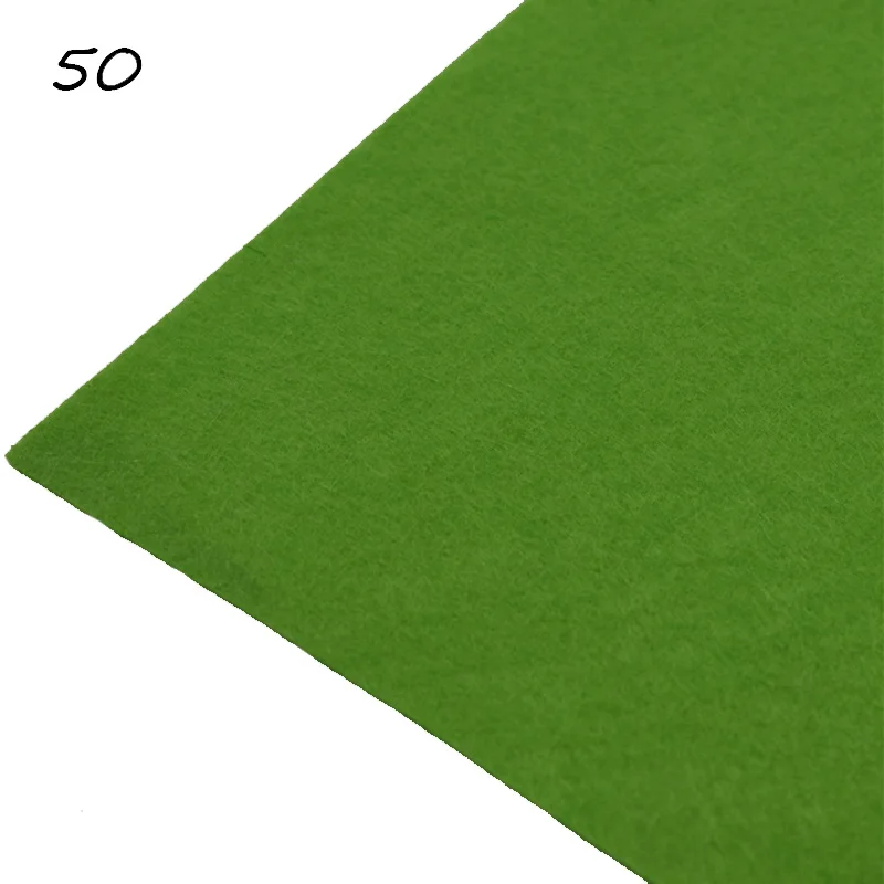 50 30cmX30cm 1pc 30x30 см фетровая ткань ручной работы, сделай сам, ручная работа, войлок, цветы, шары для валяния, шерсть - Цвет: 50 30cmX30cm 1pc