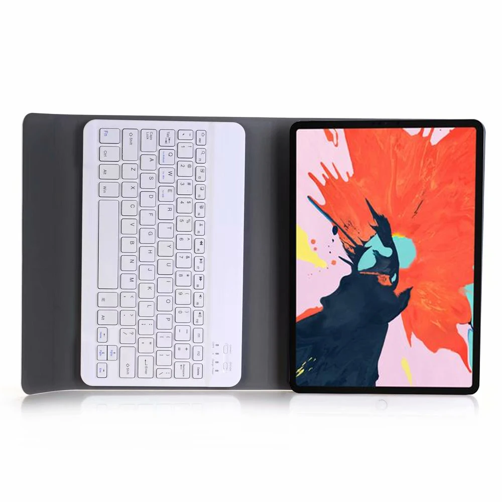 Для iPad Pro 11 дюймов пластиковая Съемная Bluetooth клавиатура с тонким овечьим узором из искусственной кожи защитный чехол для планшета