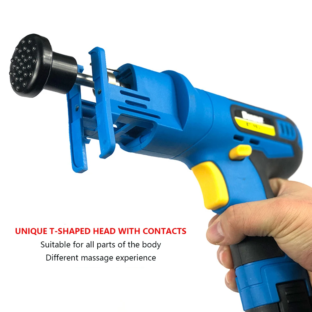 Электрический массаж мышц тела для пистолета высокочастотный вибрирующий боли