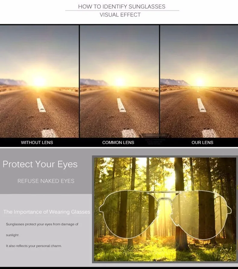 Top Quality Polarized Sunglasses Men Coating Mirror Ride Sun Glasses Night Vision Goggles Outdoor Sports Driving Eyewear Neutral (20)