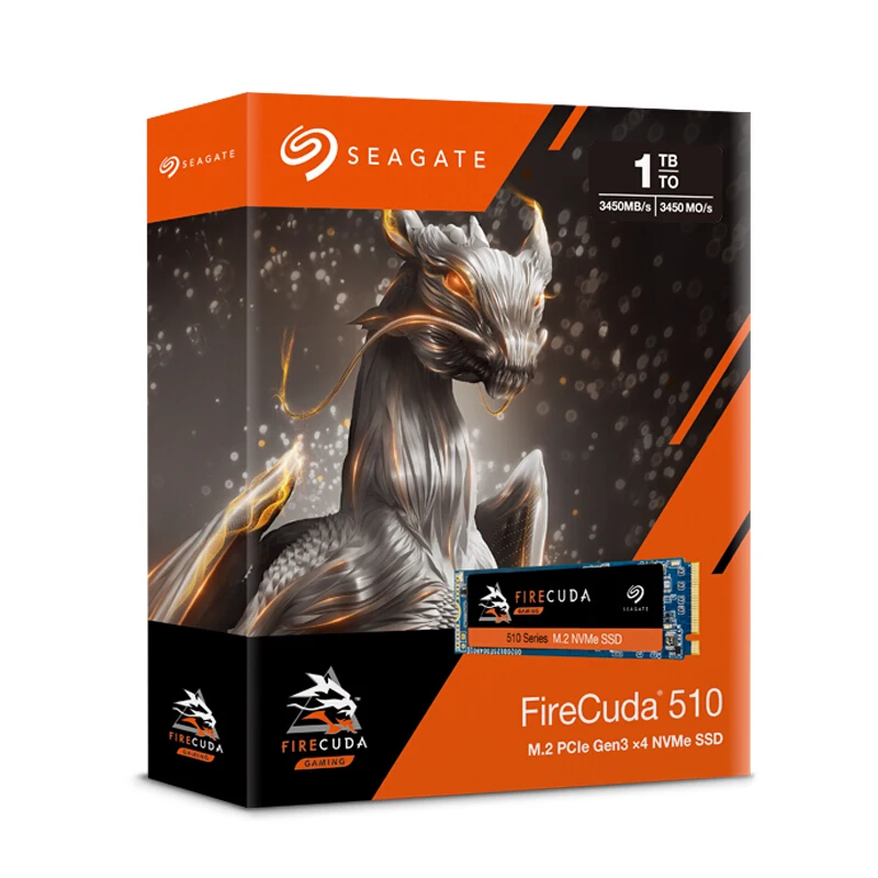 Seagate FireCuda SSD 510 series 1 ТБ 2 ТБ Внутренний твердотельный накопитель M.2 NVMe игровой жесткий диск ZP1000GM30011