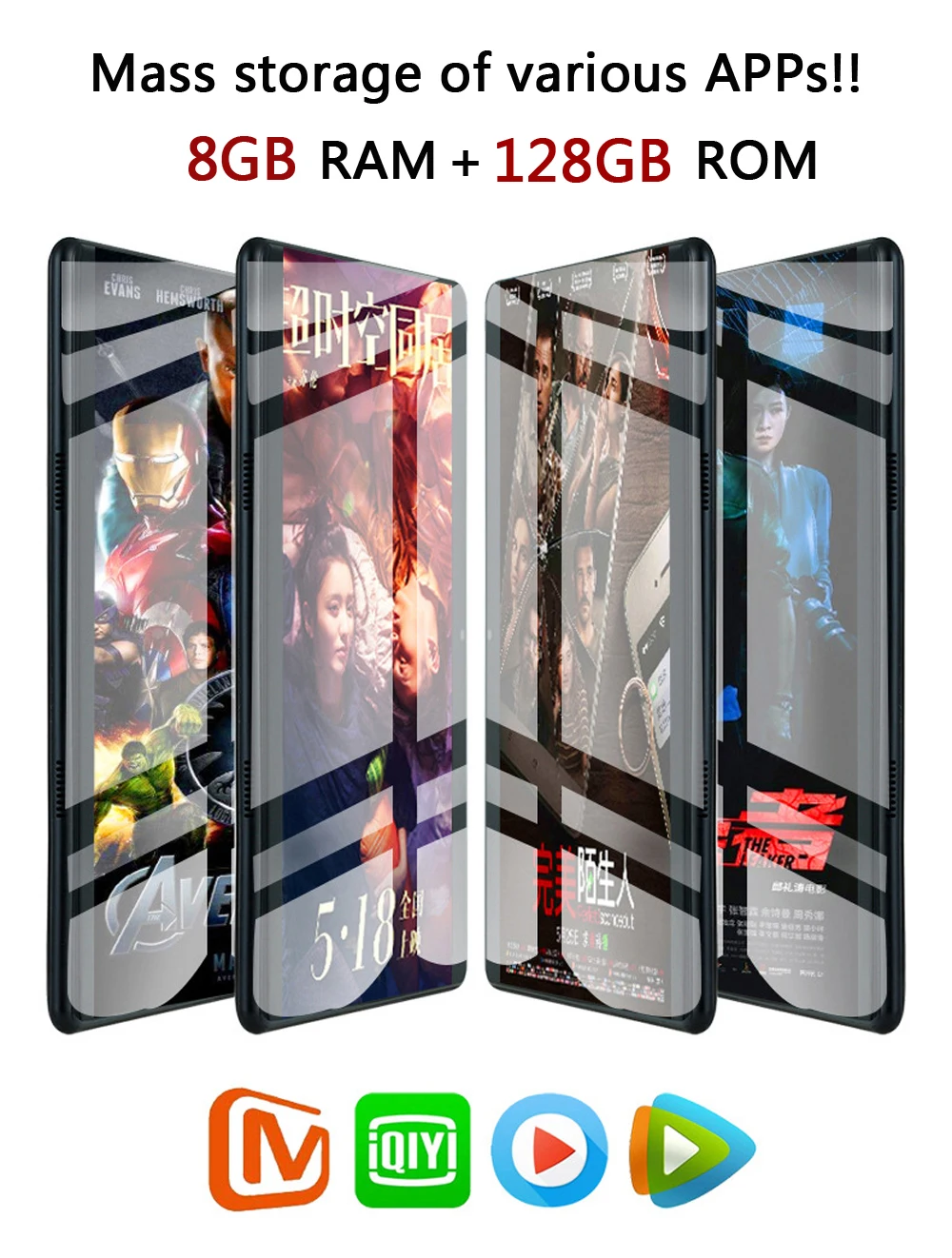 BDF 10 дюймов планшетный ПК 3g/4G LTE Android 9,0 128 10/Ten Core супер планшеты ram 8 Гб rom 1280 Гб WiFi Две SIM 800*10,1 ips планшет