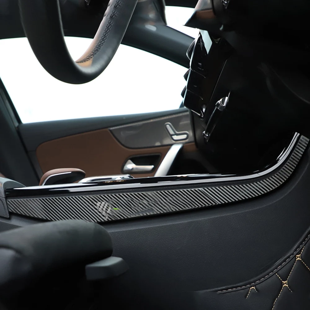 Авто Центральный контроль обе стороны накладка наклейка Аксессуары для Mersedes-benz A класс W177 V177
