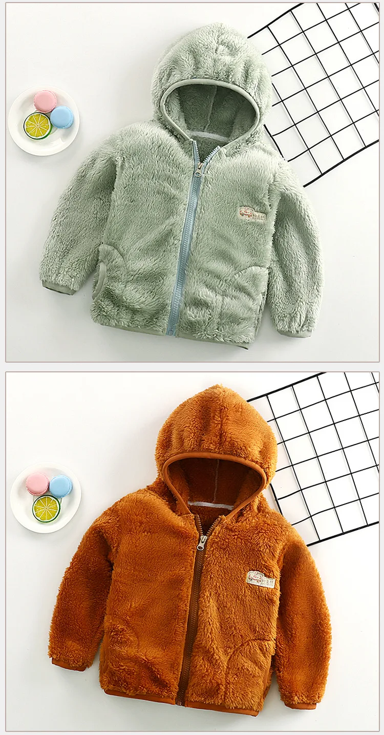 Куртка для маленьких девочек; коллекция года; сезон осень-зима; куртка для девочек; пальто; детская теплая верхняя одежда с капюшоном; детская одежда; пальто для маленьких девочек