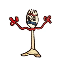 3 ''История игрушек форки мультфильм мальчик девочка фильм вышитые железом на заплатках гот, панк, рокабилли Заказная заплата
