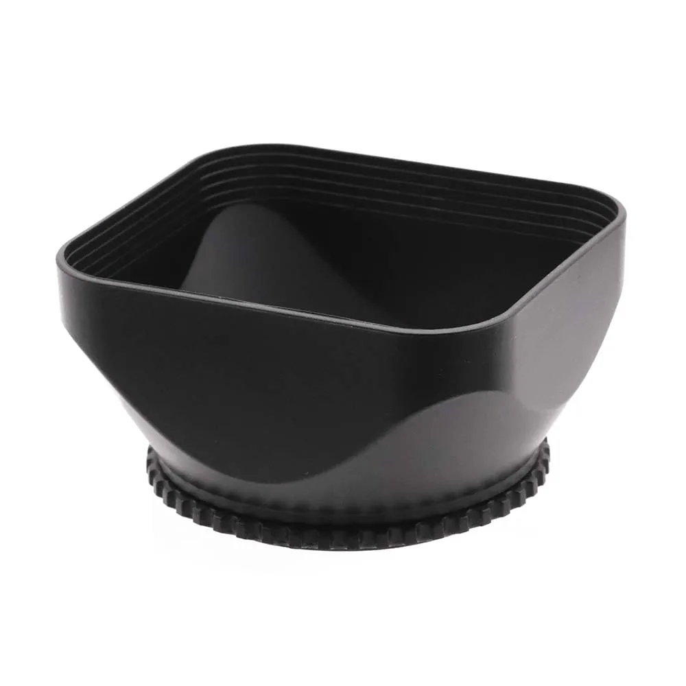 Description Picture 4 of item4 : 3 Square Camcorder / DV camera Lens Hood with Cap 30/37/46/52/58mm Photography Accessory